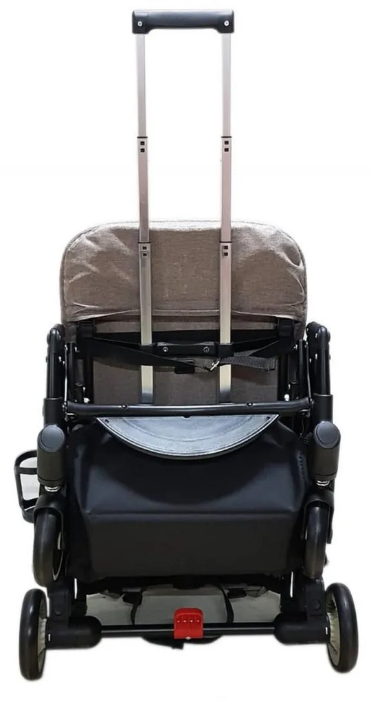Carucior nou nascuti 2 in 1 BABY CARE™ PRO A8, Transformabil in troller, Spatar reglabil in 3 trepte, Roti cu rulment, Frana picior,Pliabil ,GRI