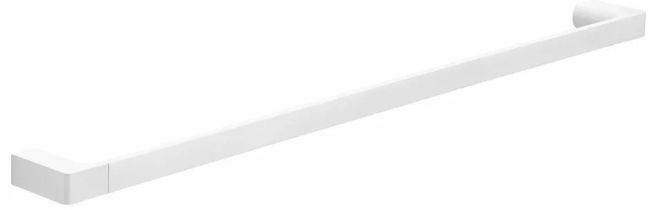 GEDY PI218002 Pirenei suport pentru prosoape 80 x6,6 cm, alb mat