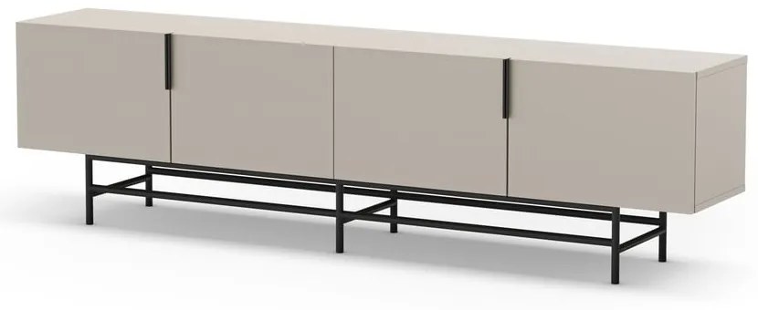 Comodă TV crem 200x54,5 cm Eldia – Marckeric