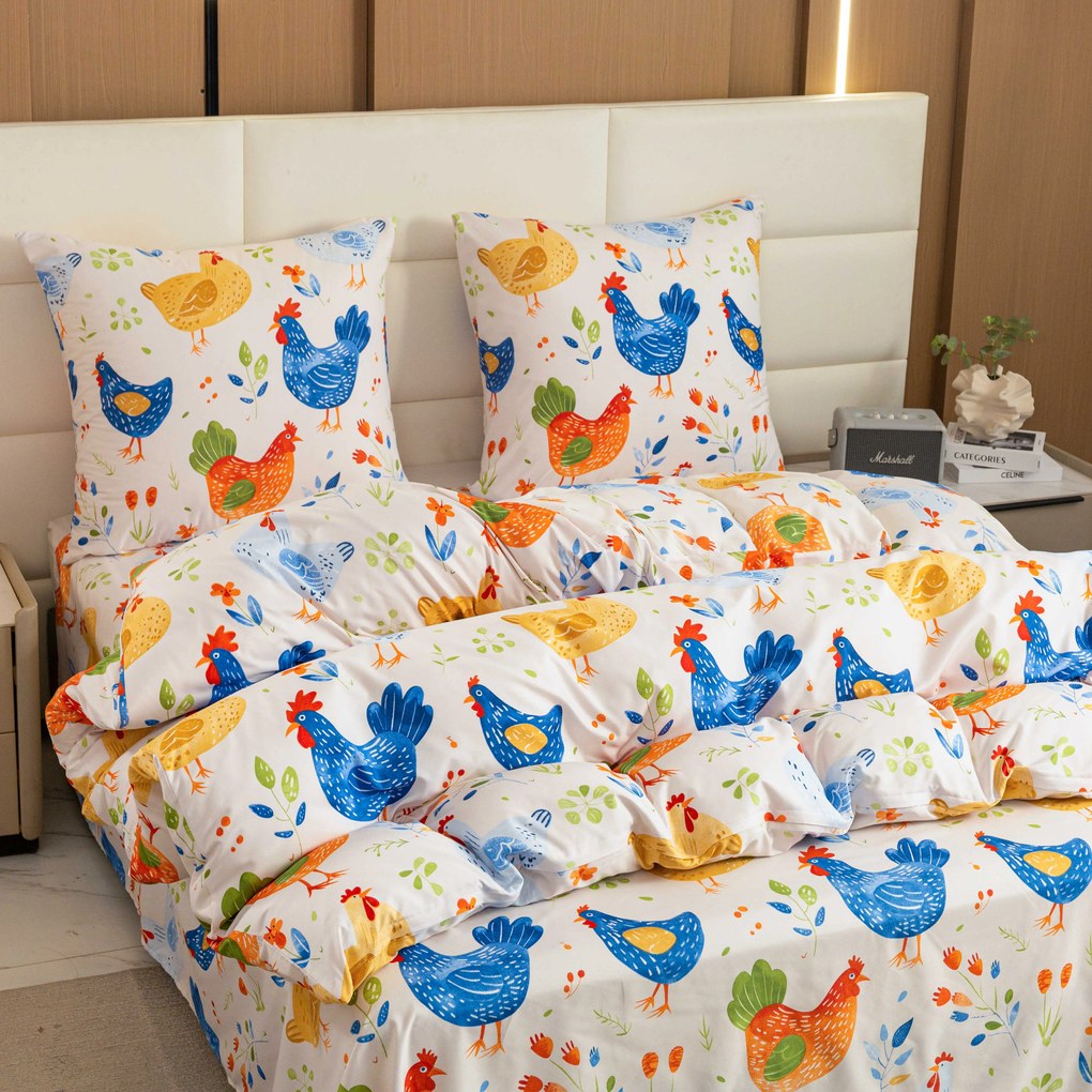 Lenjerie de pat din microfibra HENRIETTA colorata Dimensiune lenjerie de pat: 70 x 90 cm | 140 x 220 cm