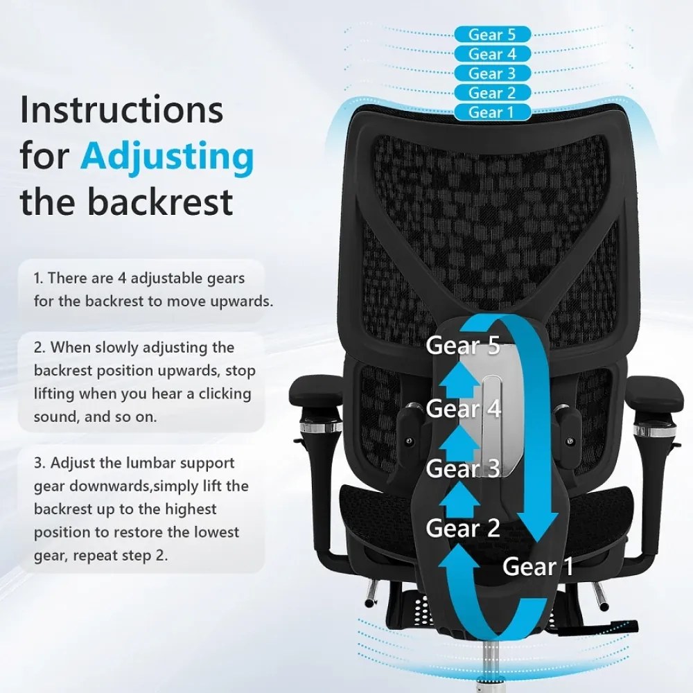 ErgoPro X866 Scaun ergonomic, Sezut Translatie, cotiere 6D, Tetiera 3D, Spătar reglabil pe 5 trepte, Suport lombar 3-Zone, Suport picioare, Baza Metalica, Full Mesh, Negru