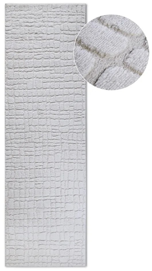 Covor tip traversă crem 80x240 cm Artistique Cream White – Elle Decoration