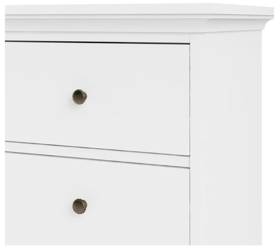 Comodă albă joasă 96x87 cm Paris – Tvilum