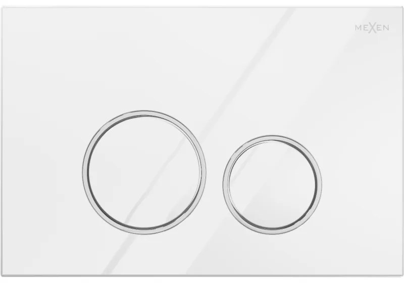 Mexen Fenix 05 buton de spălare, alb lucios - 600500