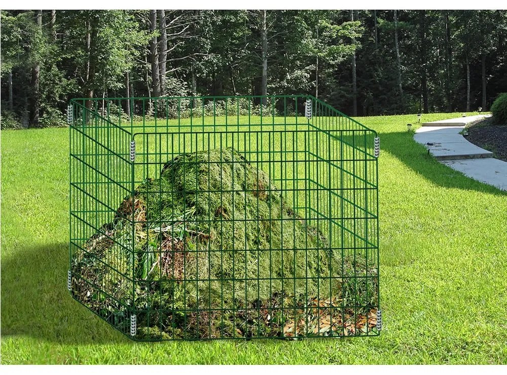 Coș pentru compost verde – Garden Pleasure