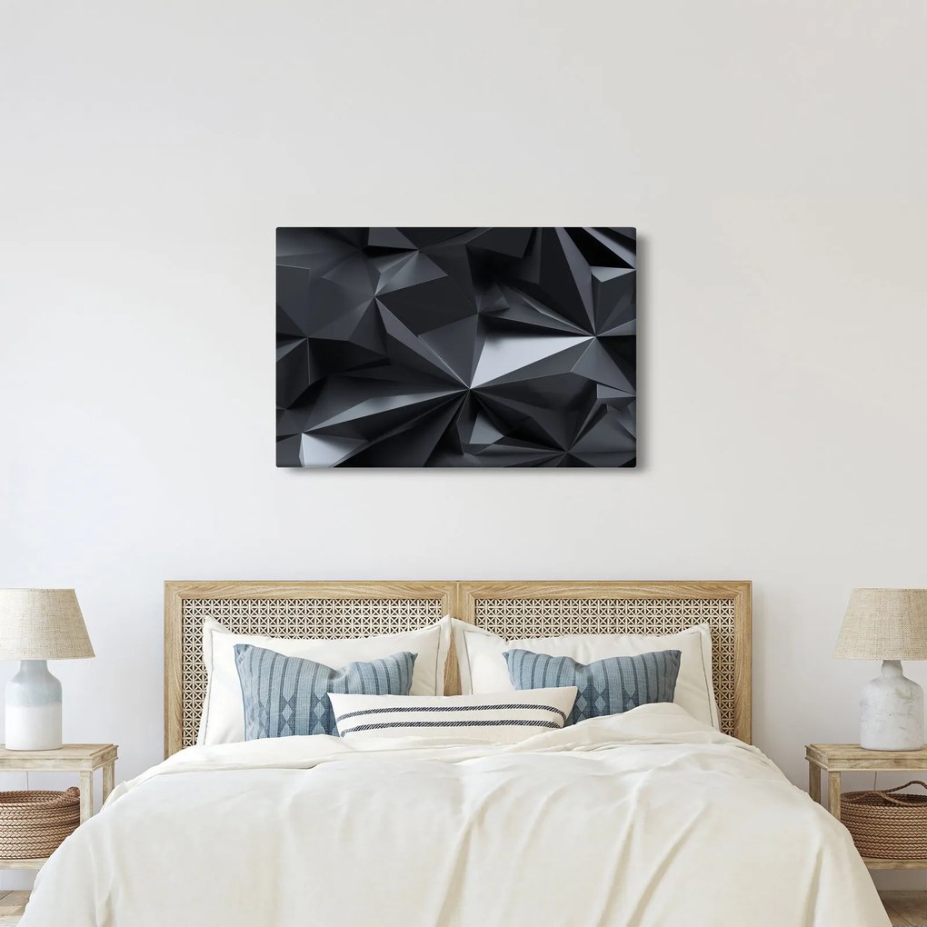 Tablou - Abstracție geometrică (90x60 cm)