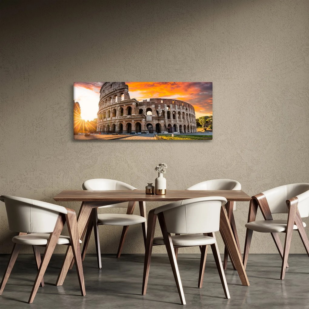 Tablou - Coloseum din Roma (120x50 cm)