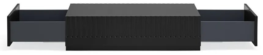 Măsuță de cafea cu 2 sertare Teulat Doric, negru