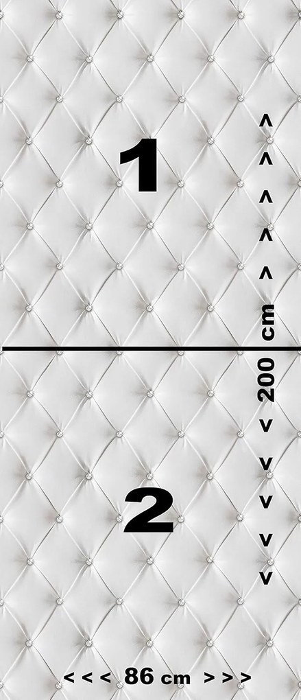 Fototapeta pentru usa GLITTER LEATHER 86x200 cm