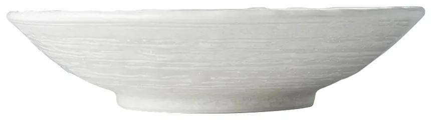 Farfurie adâncă din ceramică MIJ Star, ø 24 cm, alb