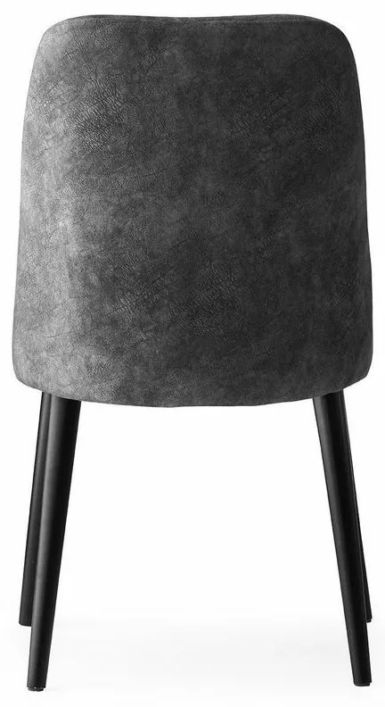 Set de scaune de sufragerie Dallas Anthracite, 4buc.