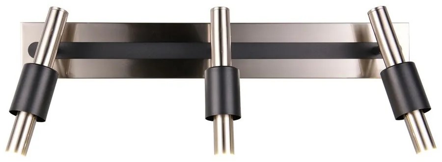 Spot negru-argintiu LED 20,5x63 cm Ikaris – Trio Select