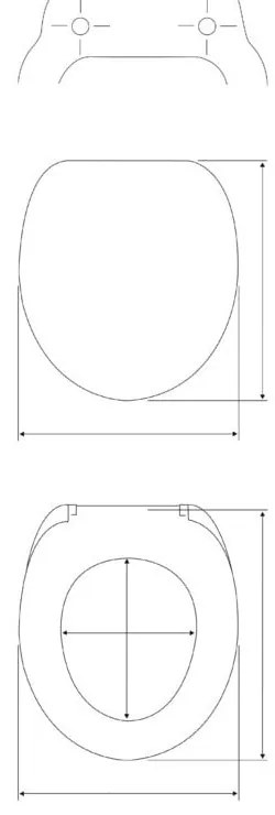 Capac WC 38 x 41 cm Aldeno – Wenko