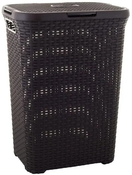 Coș pentru rufe STYLE RATTAN 60 l maro CURVER