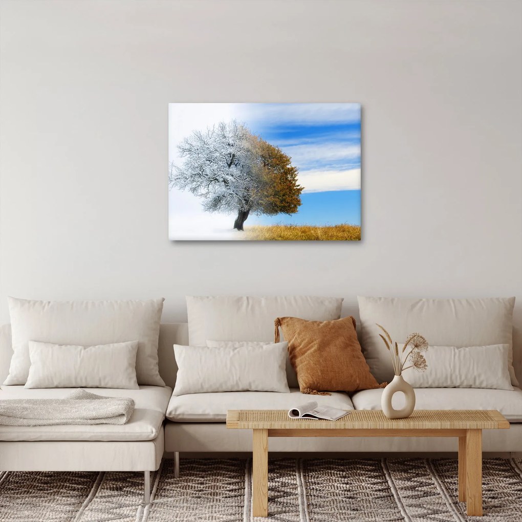 Tablou - Schimbarea anotimpurilor (70x50 cm)