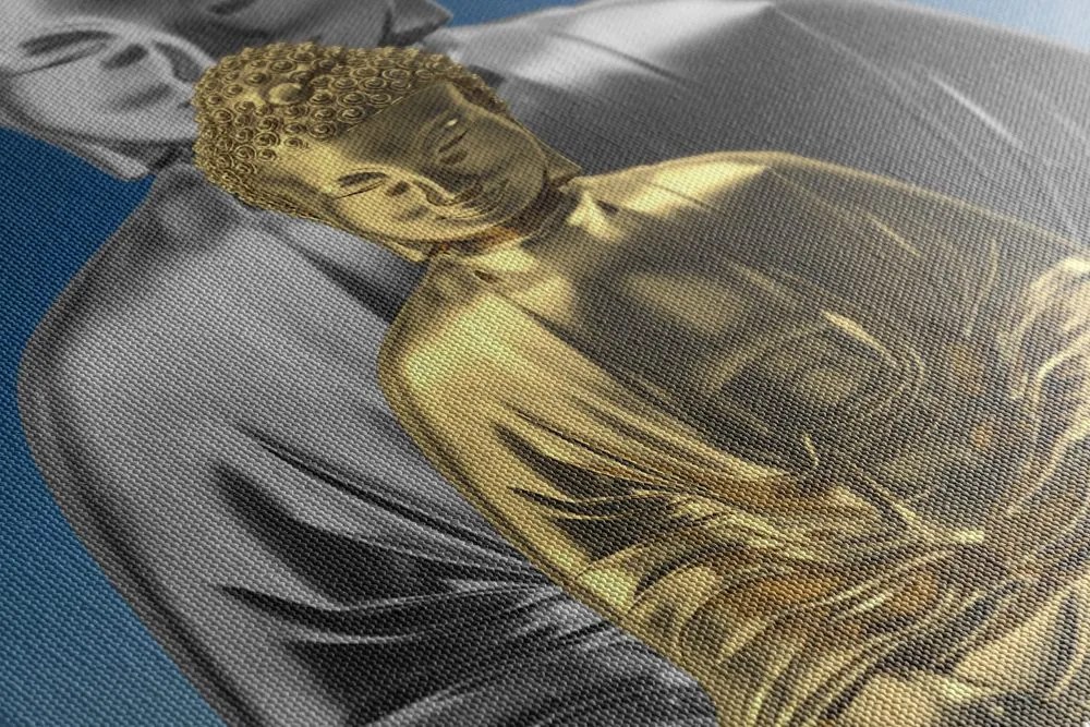 Tablou Buddha meditând