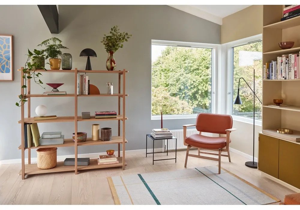 Măsuță auxiliară cu blat din sticlă Niche – Hübsch