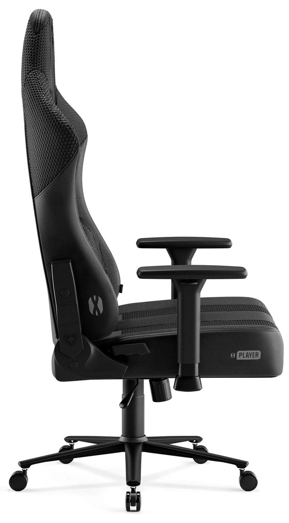 Scaun gaming Diablo X-Player 2.0 din material King Size: Negru