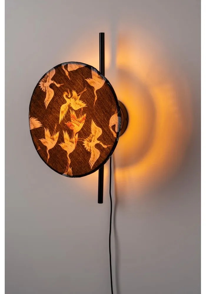 Aplică de perete neagră Jaylee – White Label