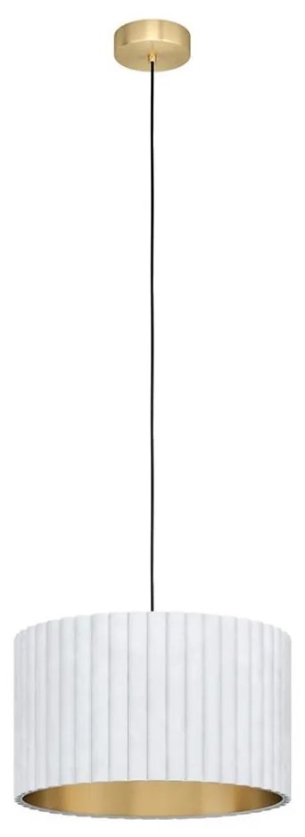 Lustră pe cablu TAMARESCO 1xE27/40W/230V albă Eglo 39765