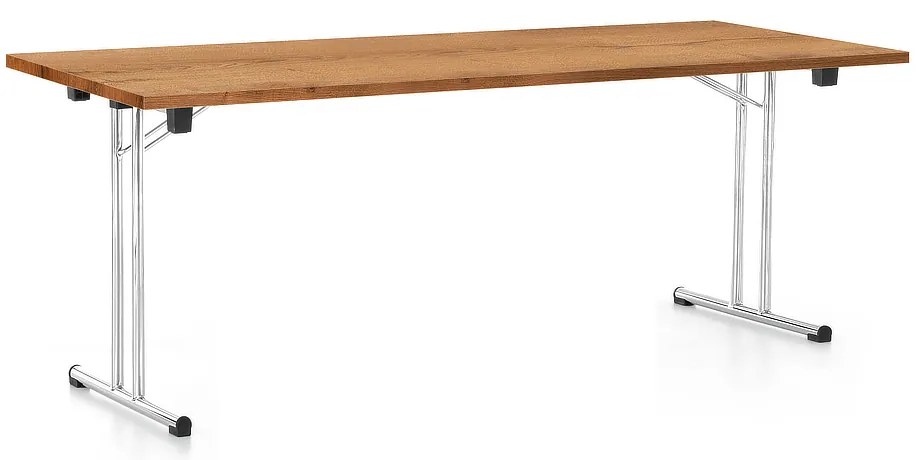 Masă plianta 200 x 80 cm, stejar auriu