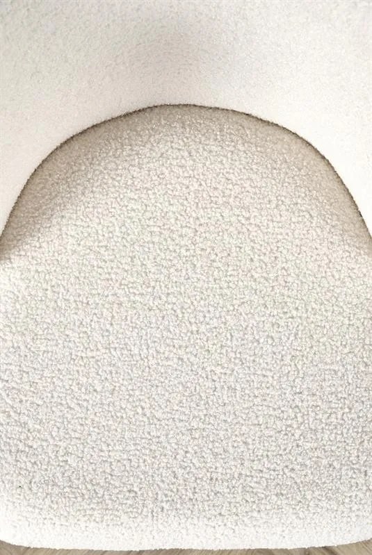Scaun tapitat K518 crem