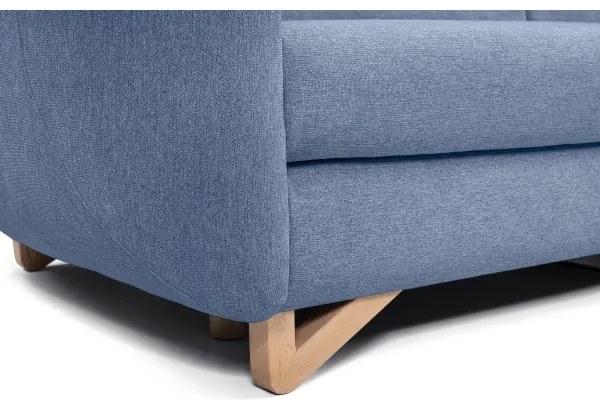 Canapea 3 locuri AVESTA, albastră