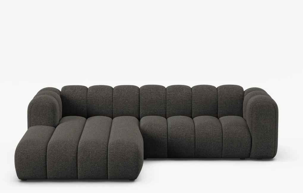 Coltar Lupine 4 locuri chenille Eden L260 cm