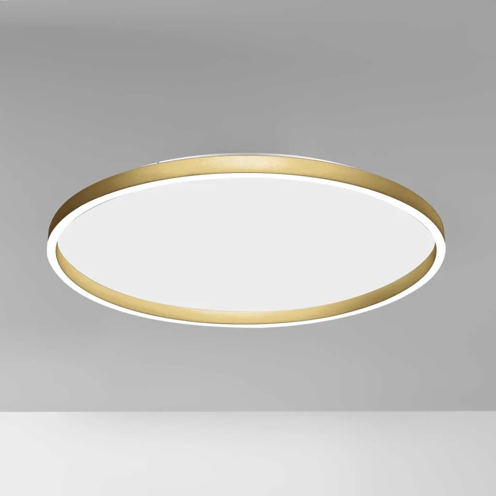 Plafoniera LED design slim AELA 80cm, auriu, alb sau negru