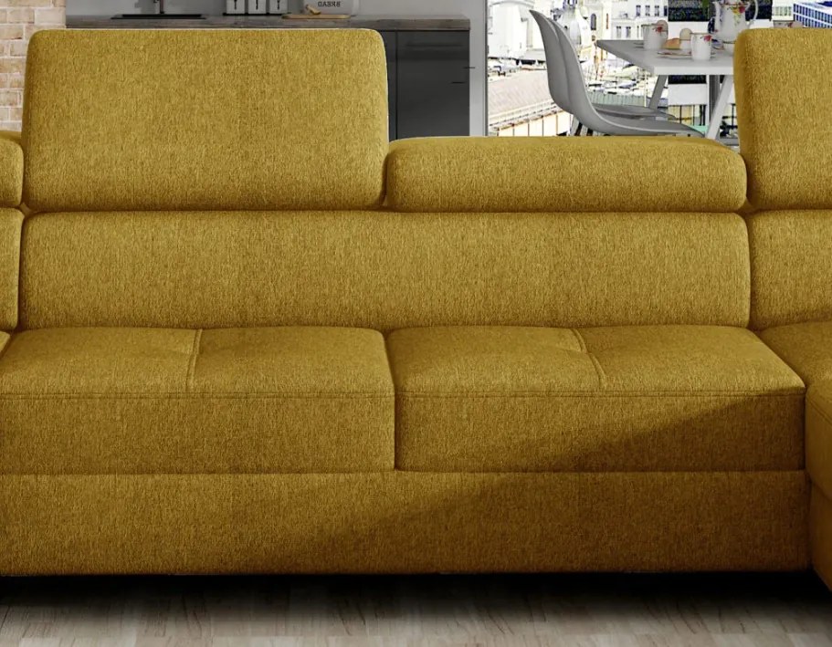 Coltar living extensibil Emporio XL pe dreapta – L339 x l223 x h95 cm