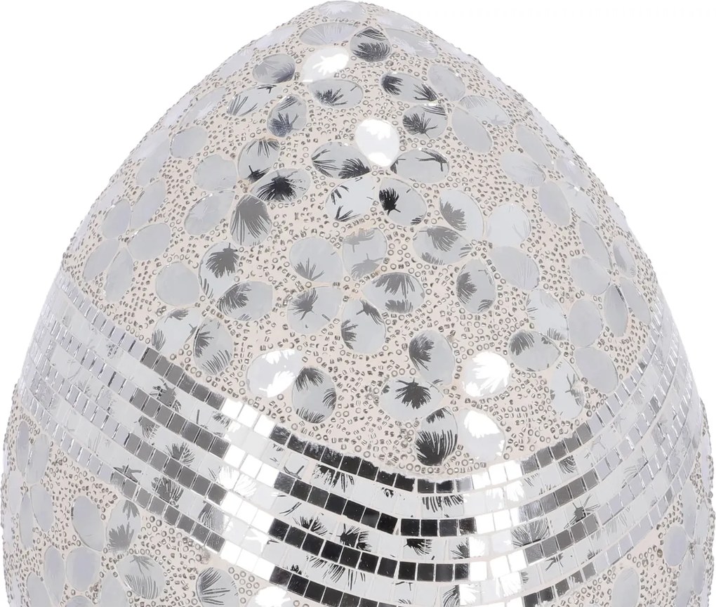 Lampa de masa Mozaic Silver h 31,5 cm