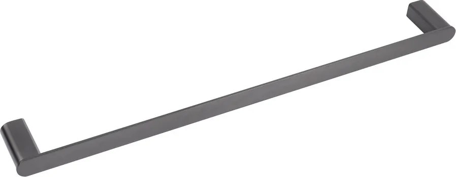 Suport prosop Balneo Qarx Gun Metal mat 60 cm