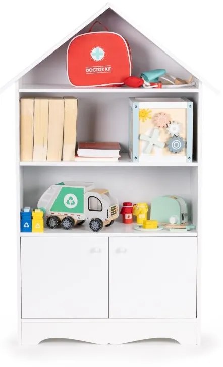Dulap în formă de casă pentru jucării Ecotoys
