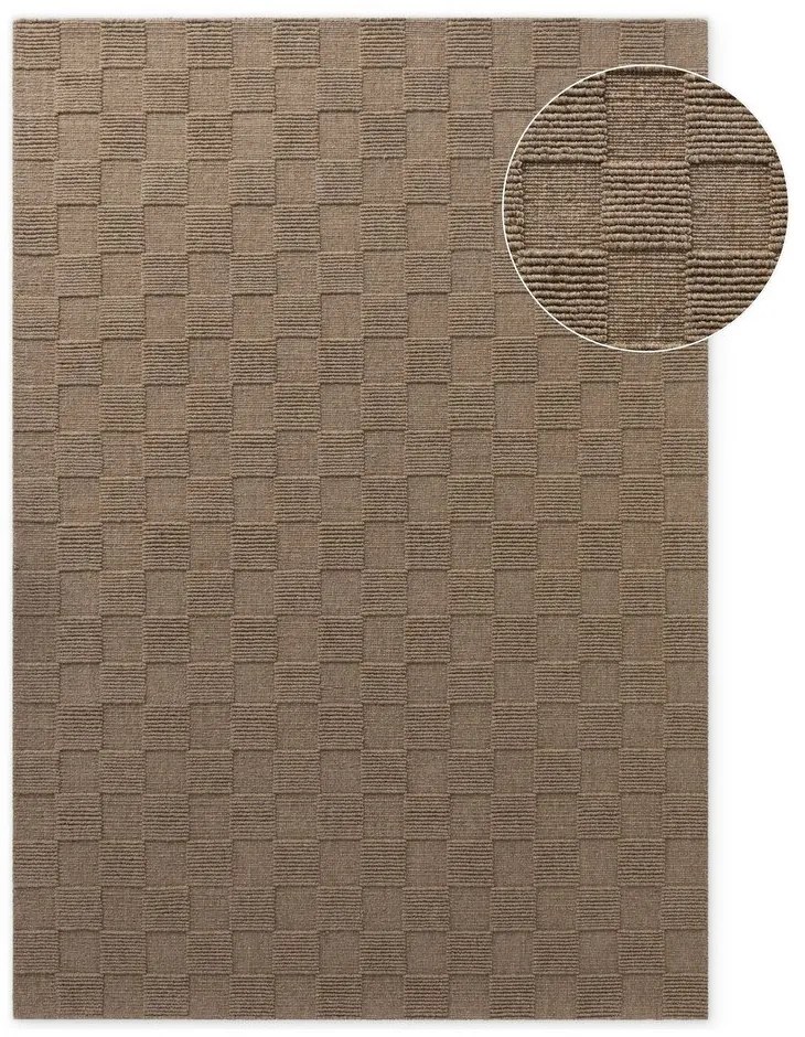 Covor maro țesut manual din lână 200x300 cm Scala – Villeroy&amp;Boch