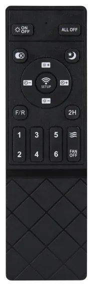 Globo 03643 - Ventilator LED tavan CELESTE 40W 230V 3000-6500K + DO