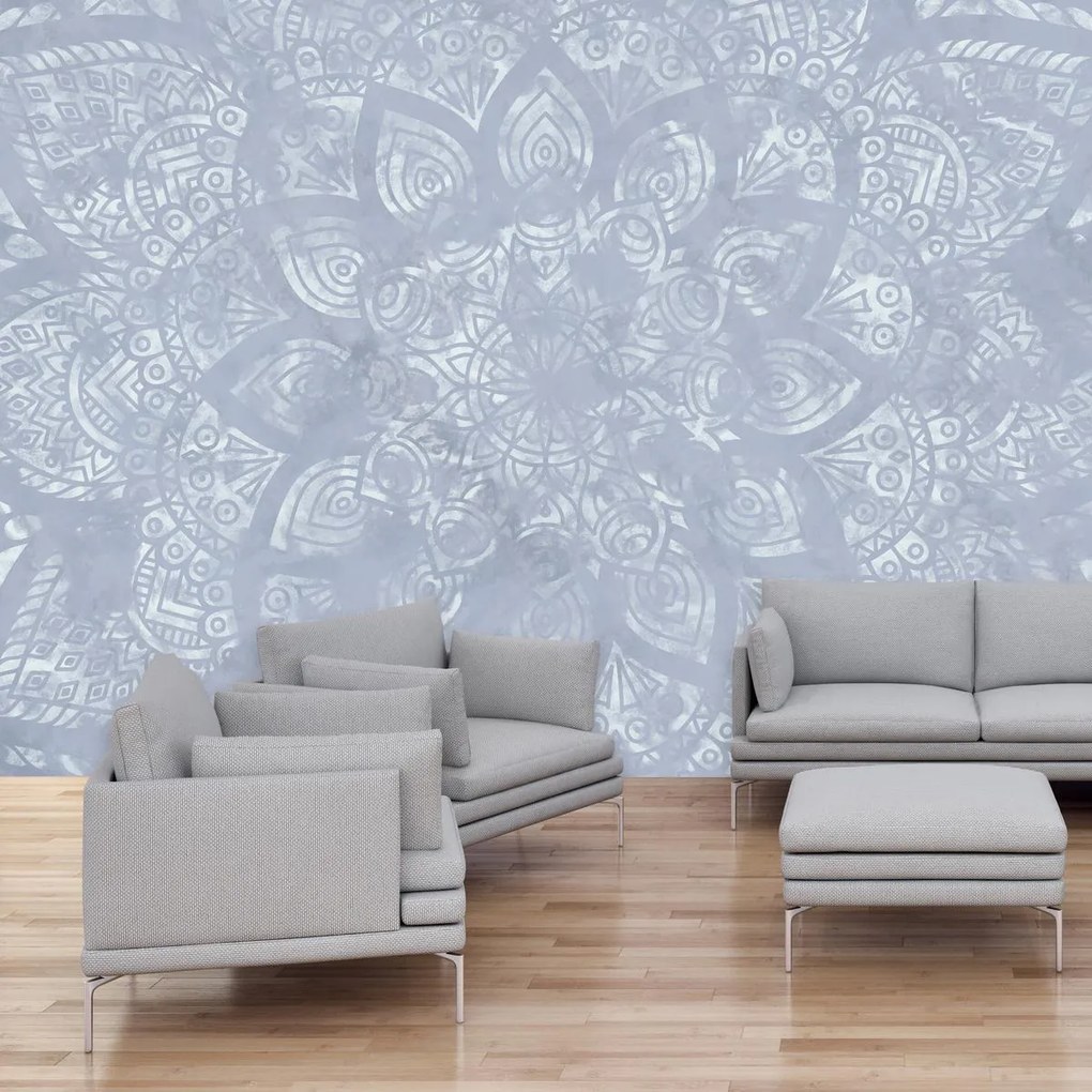 Fototapet - Mandala albastră (147x102 cm)