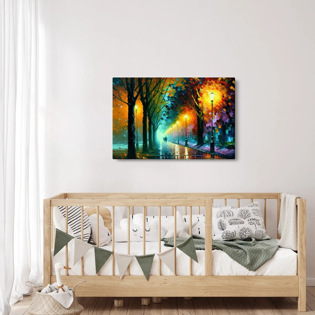 Tablou - Plimbare de noapte (90x60 cm)