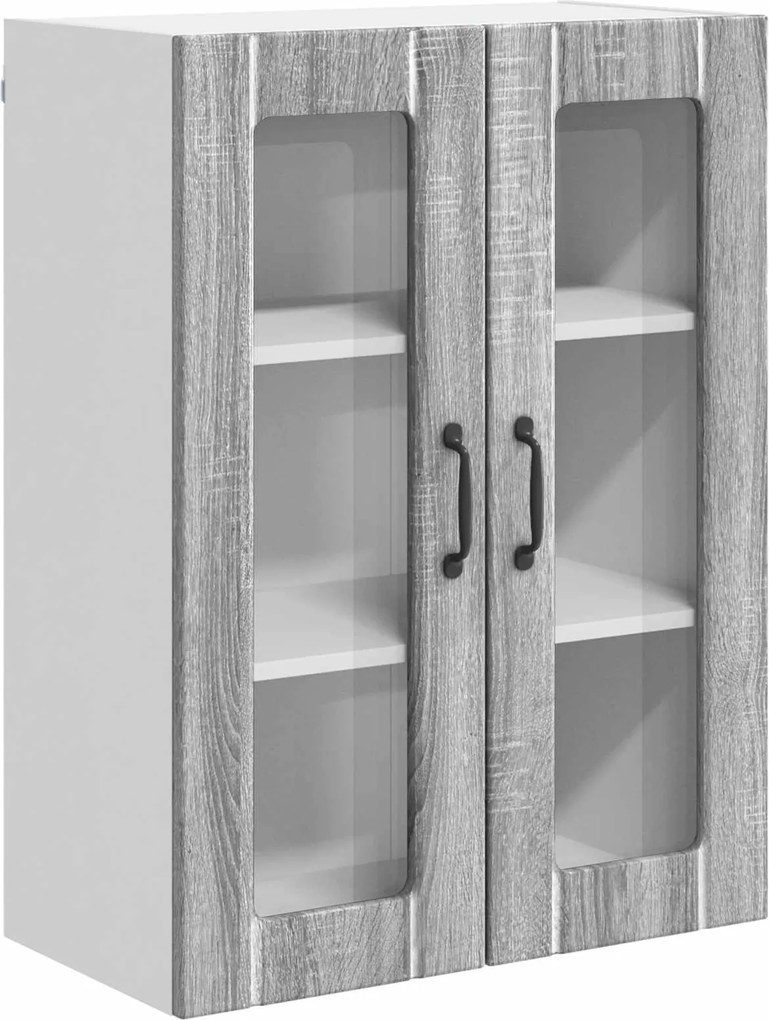 vidaXL Dulap de bucătărie Gri Sonoma 60 x 31 x 80 cm Lemn compozit