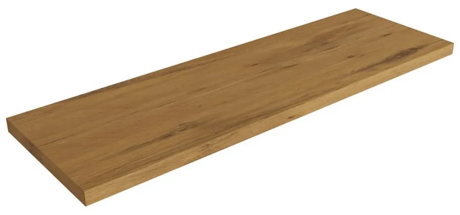 Blat pentru lavoar Rune Ottar 130x47 cm finisaj lemn-stejar