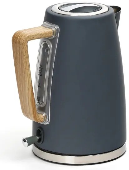 Fierbător de apă 1,7 l 2400W/230V oțel inoxidabil/gri