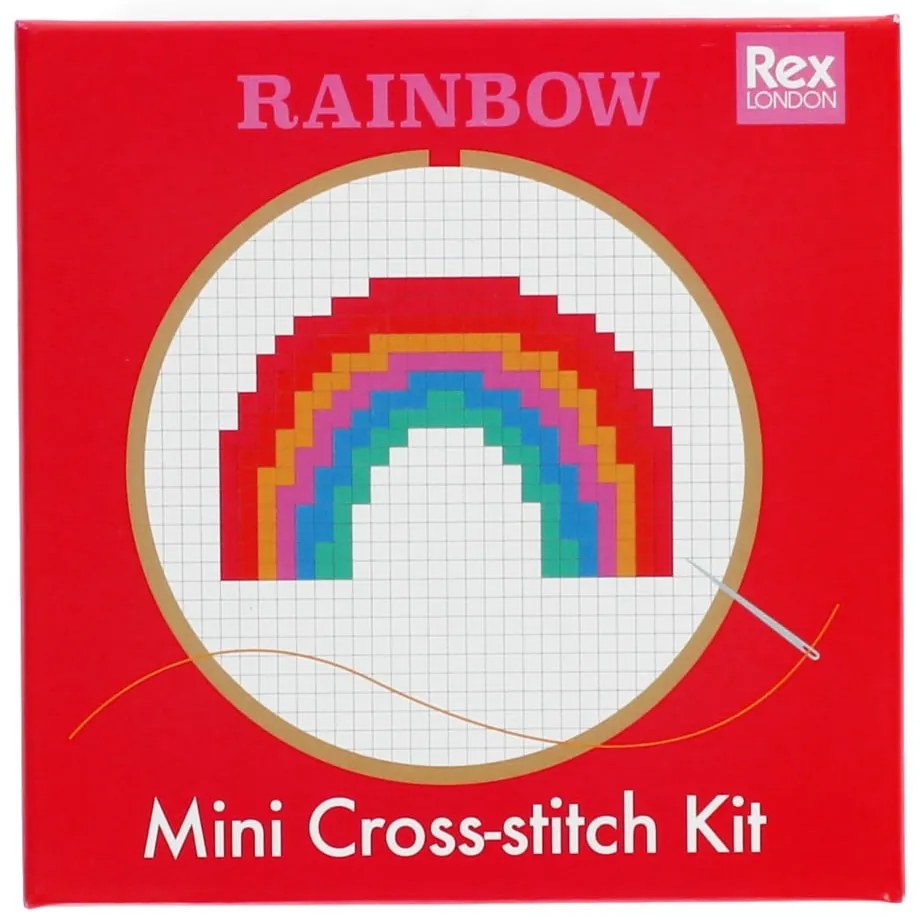 Set creativ Cross-stitch Kit Rainbow – Rex London