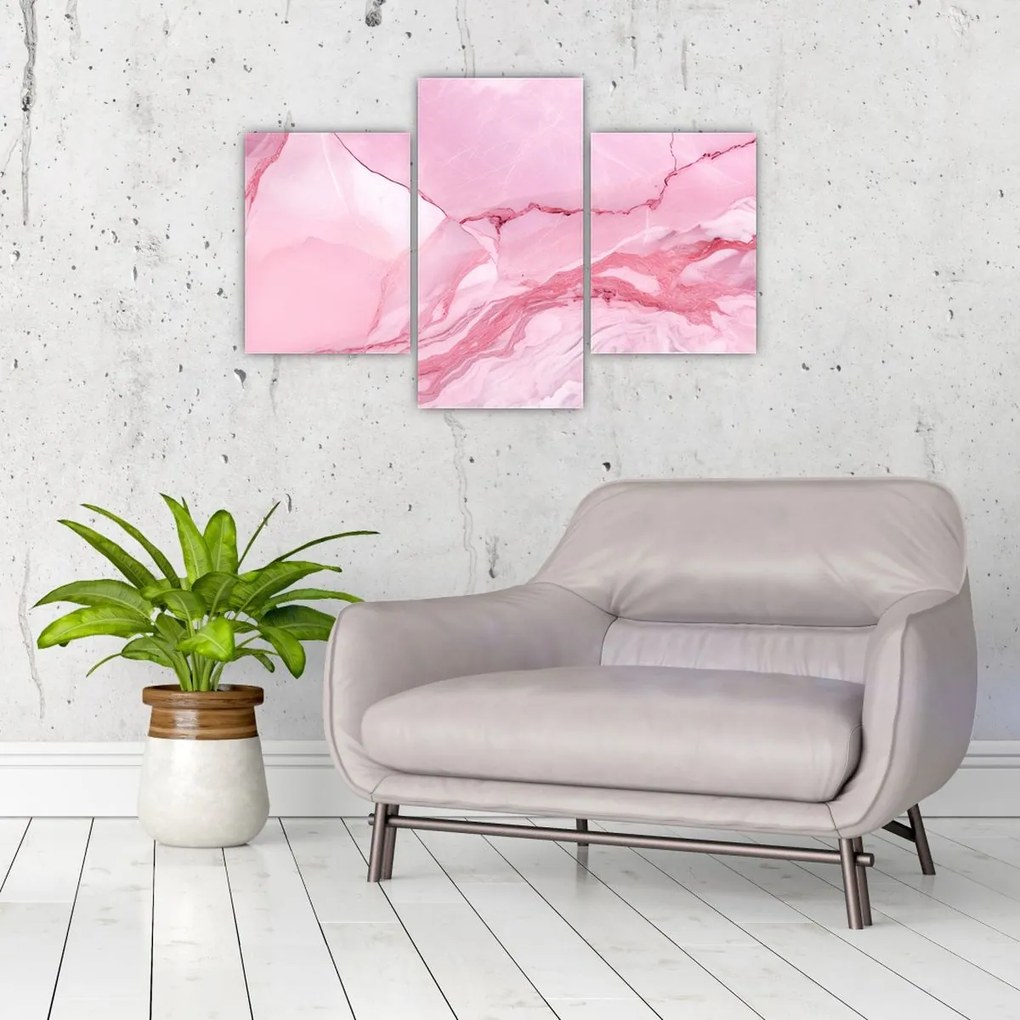 Tablou - Marmură roz (90x60 cm)