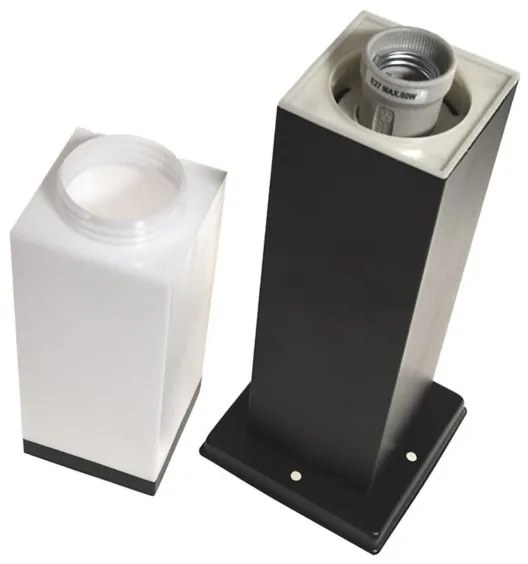 Lampă de exterior SOPPA 1xE27/60W/230V IP44 65 cm negru