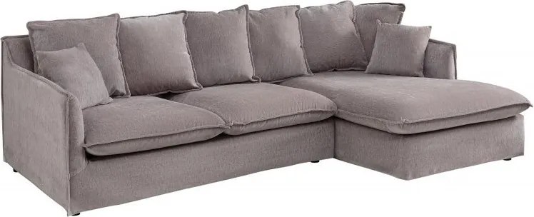 Canapea confortabila cu sezlong dreapta Heaven 255cm