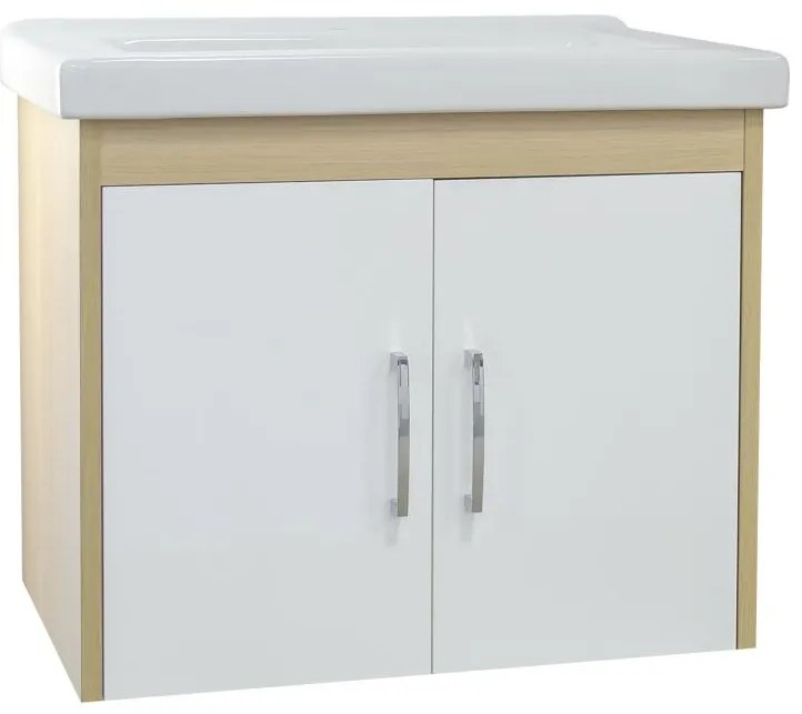 Baza mobilier, arthema, new medeea, 62x43x50 cm, stejar ferrara, suspendat, 2 usi