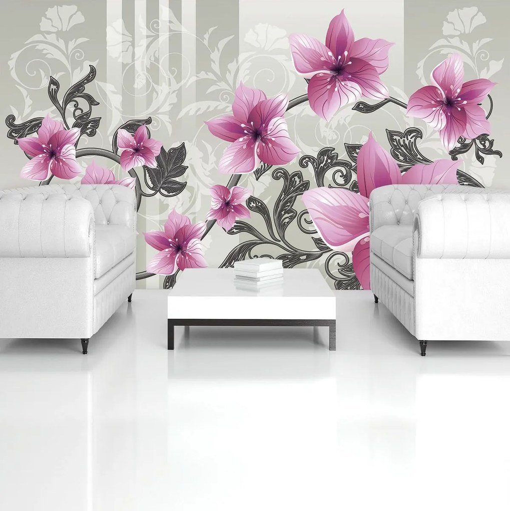 Fototapet - Flori (254x184 cm)