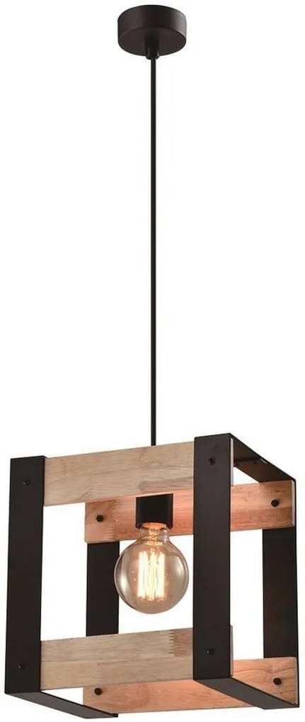 Candellux Varna lampă suspendată 1x40 W negru 31-78513