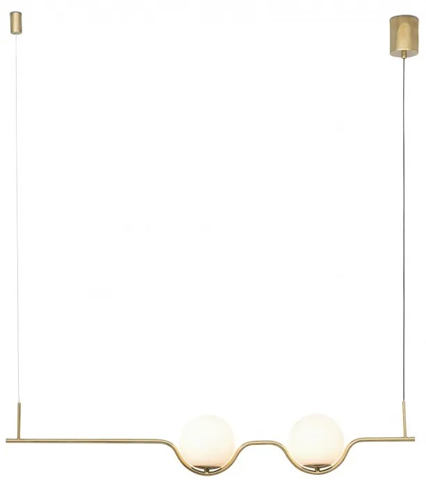 Lustra LED suspendata design modern LE VITA LED Gold 29691