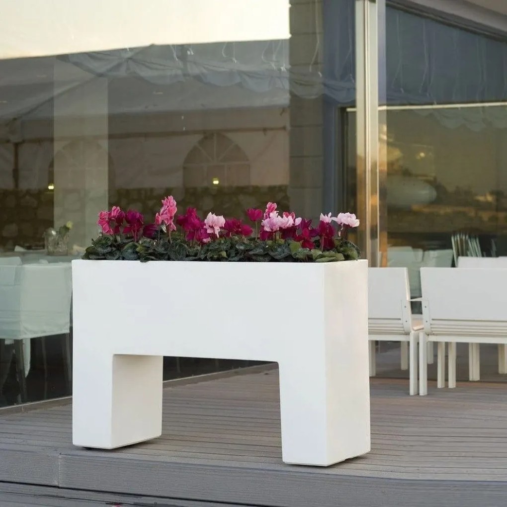 Jardiniera / Ghiveci plante design decorativ modern exterior / interior MURO 120x40x80cm