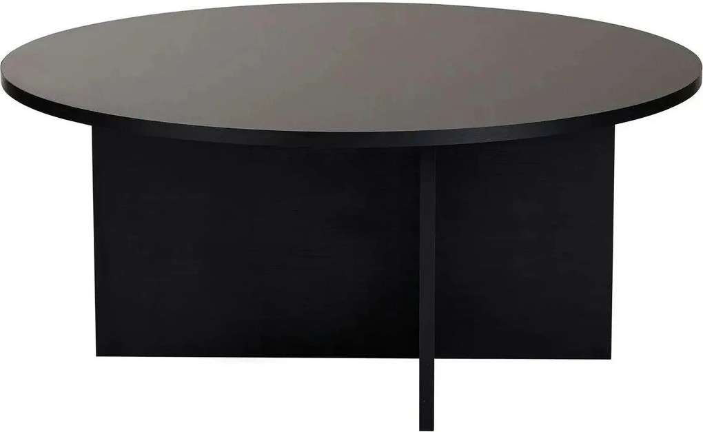 Masuta cafea SOLEIL, negru, PAL melaminat, 90x90x40 cm